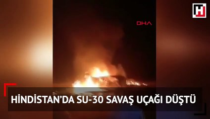 Hindistan'da Su-30 savaş uçağı düştü