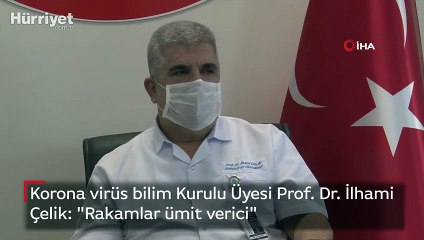 Korona virüs bilim Kurulu Üyesi Prof. Dr. İlhami Çelik: "Rakamlar ümit verici"