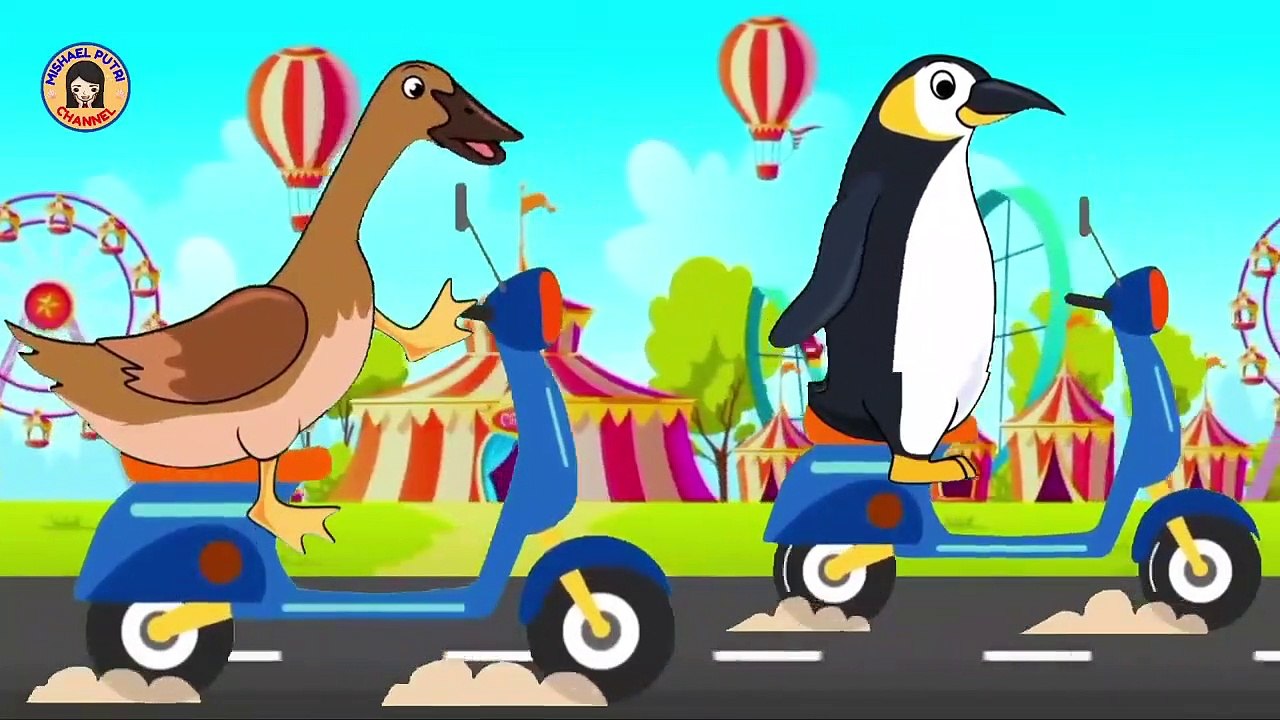 Bebek Nyosor Dan Animasi Ayam - Pok Ame Ame - Lagu Anak Anak