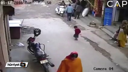 Dört yaşındaki kız çocuğu ölümden döndü