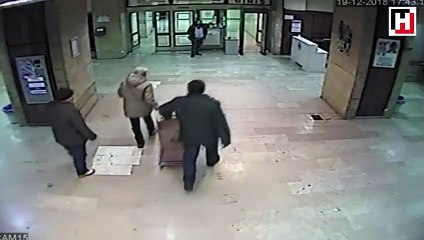 Hastanede akılalmaz hırsızlık