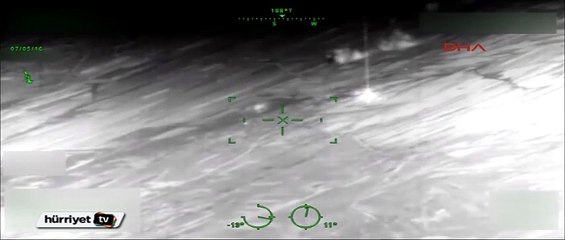 Suriye'deki IŞİD hedefleri böyle yok edildi