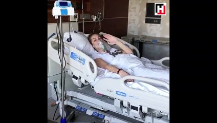 Petek Dinçöz hastanelik oldu