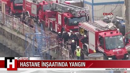BEYOĞLU'NDA HASTANE YANGINI