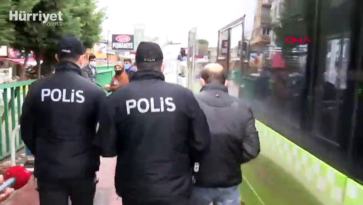HES kodu olmadan otobüse binmek isteyince polis çağırıldı