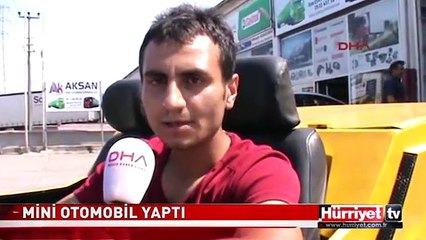 ÇOCUKLUK HAYALİNİ GERÇEKLEŞTİRDİ