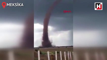 Meksika'yı hortum vurdu