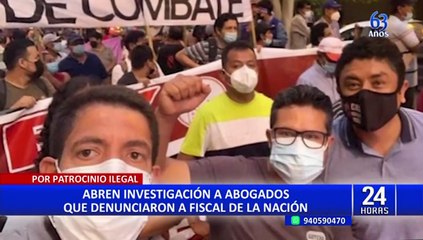 Abogados que denunciaron a Fiscal de la Nación se reunieron 7 veces con Pedro Castillo