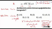 MATEMATİK SORULARININ ÇÖZÜMLERİ