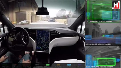 Tesla'nın sürücüsüz aracı trafiğe çıktı