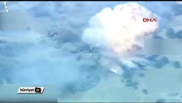 TSK, füzelerle PKK hedeflerini böyle vurdu