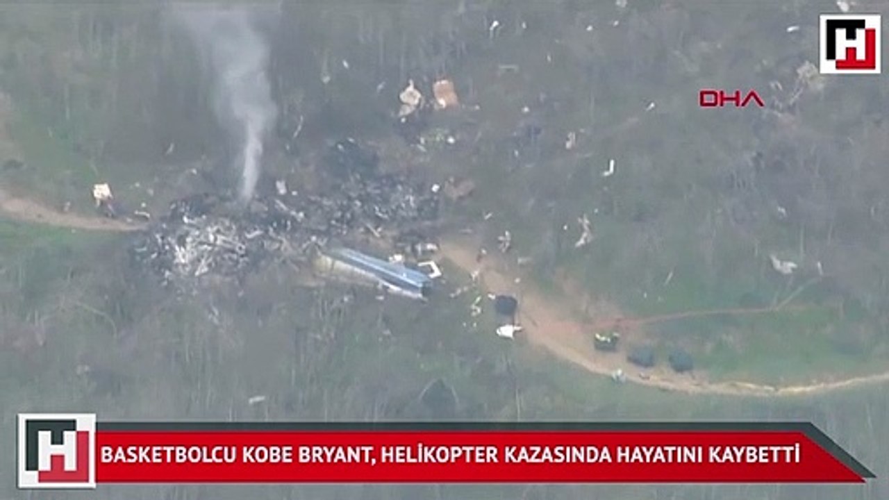 Ünlü basketbolcu Kobe Bryant, hayatını kaybetti