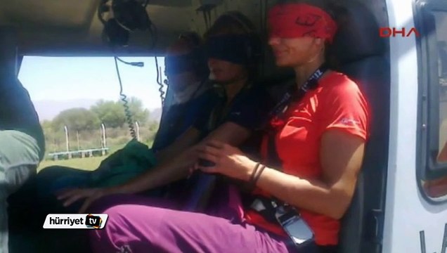 Kaza kurbanı Survivor yarışmacıları helikoptere böyle binmiş