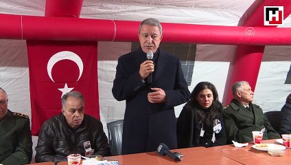Milli Savunma Bakanı Akar: Bu acıları birlikte yeneceğiz