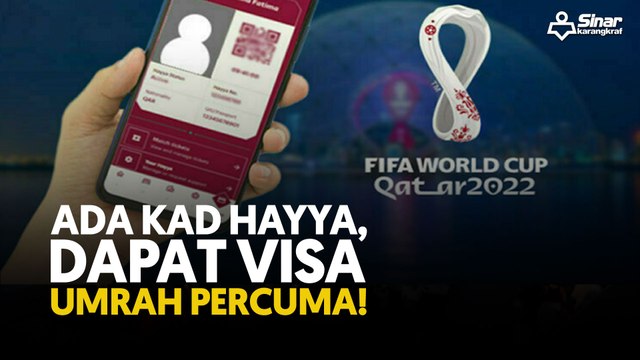 Ada kad Hayya, dapat visa umrah percuma!