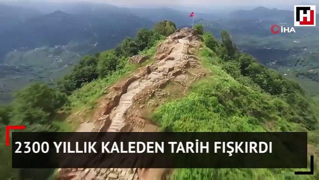2300 yıllık kaleden tarih fışkırdı