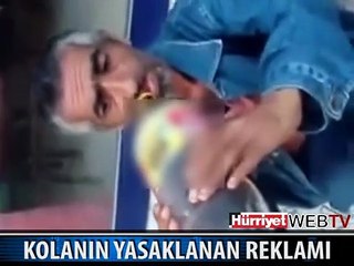 İŞTE "YASAKLANAN" KOLA REKLAMI(!!)