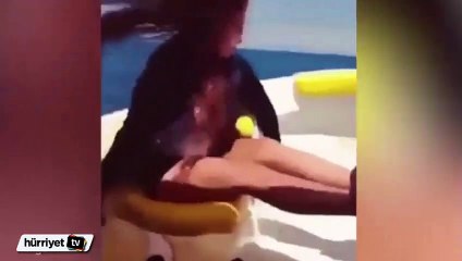 Sürat teknesinde kaybolan kadın şaşırttı