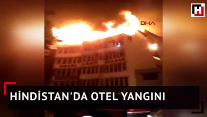 Hindistan'da otel yangını