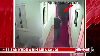 OTEL ODASINA GİRERKEN BÖYLE YAKALANDI