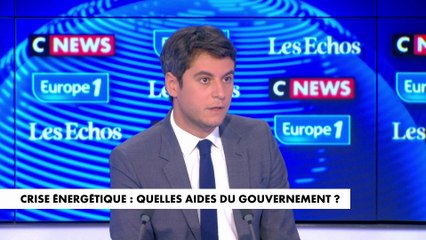 Gabriel Attal : «Il y a une ristourne qui a été augmentée par rapport à ce qui était prévu, mais qui a vocation à s’arrêter»