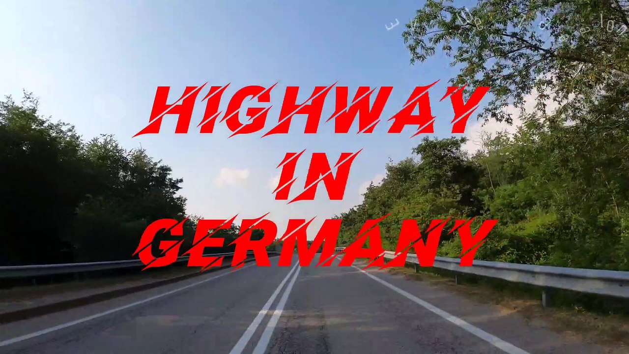 Highway in Germany