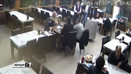 Mersin'deki hortum paniği kamerada