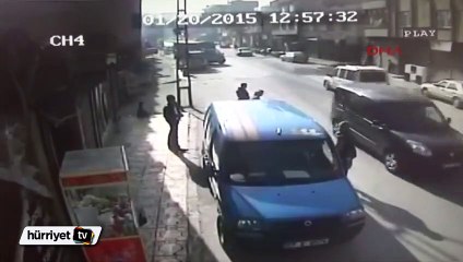 Kargo aracındaki hırsızlık güvenlik kamerasında