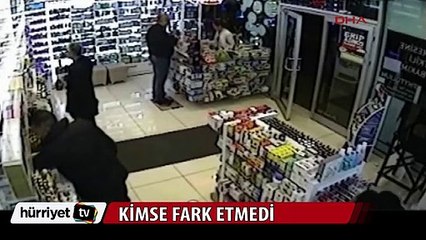 Yaptığını kimse fark etmedi