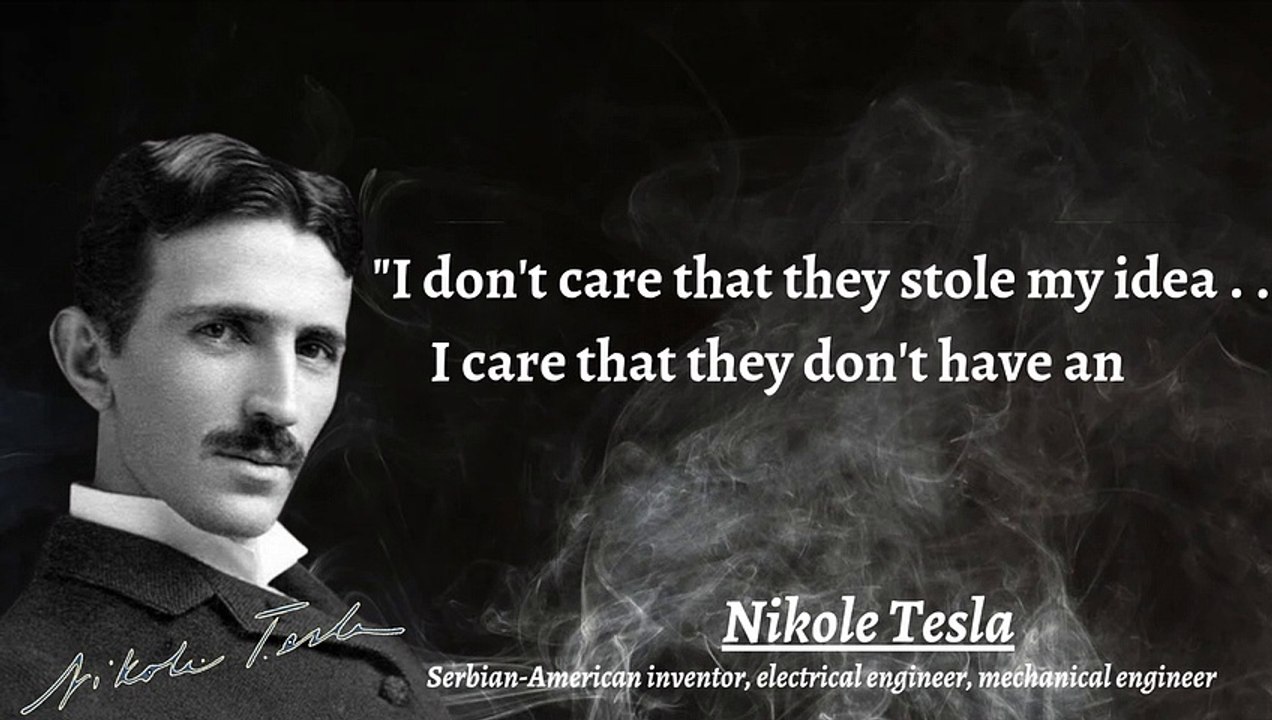 Why Nikola Tesla motivational quotes just won't go away || #betterperson #motivationalquote