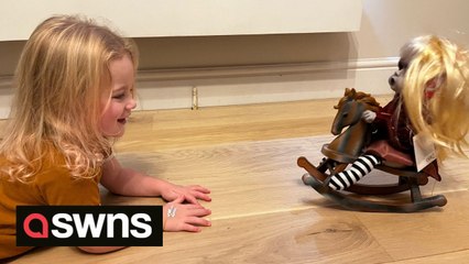 'My three-year-old daughter could have whatever toy she wanted from Asda and picked a creepy doll - now she's obsessed and takes it everywhere'