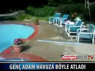 GENÇ ADAMDAN MÜTHİŞ ATLAYIŞ
