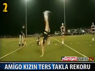 AMİGO KADIN BÖYLE REKOR KIRDI