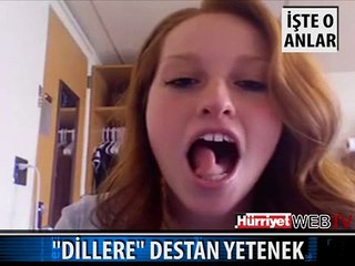 DİLİNİ KULLANAN YETENEKLİ KADIN