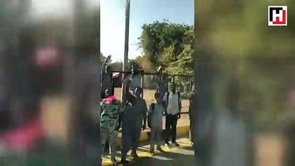 Cumhurbaşkanı Erdoğan’a Sudan’da coşkulu karşılama