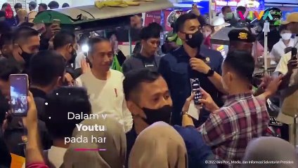Kunjungan ke Malioboro, Jokowi Nyanyi Lagu "Ojo Dibandingke"
