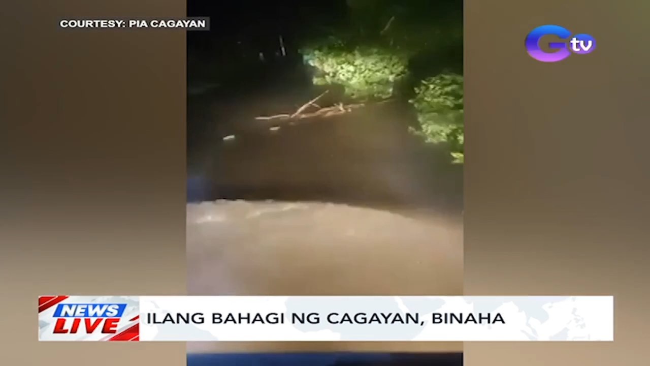 Ilang bahagi ng Cagayan, binaha | News Live
