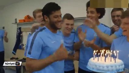 Hulk doğum günü pastasını üfleyince...