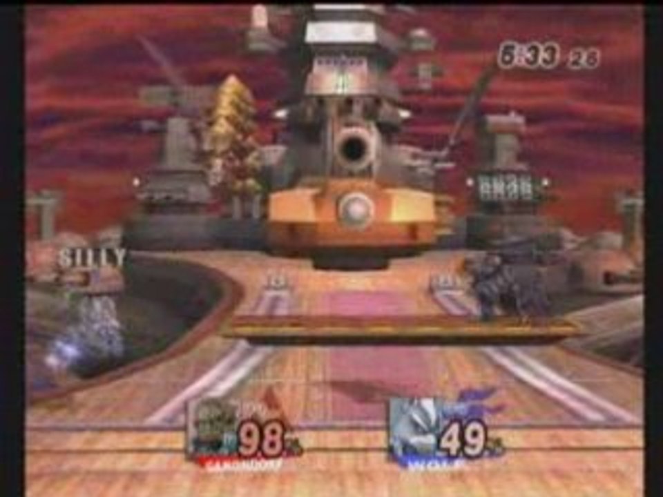 Brawl SN3S (Ganon) Vs. Silly (Wolf)