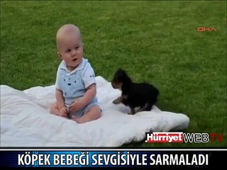 BEBEK VE YAVRU KÖPEK