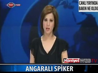 TRT SPİKERİ BÖYLE KONUŞTU