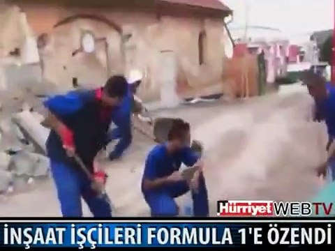 FORMULA 1 VE İNŞAAT İŞÇİLERİ