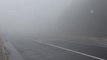 Bolu haber | Bolu Dağı'nda sağanak ve sis etkili oluyor