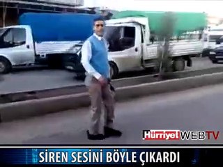 POLİS OTOSU GİBİ BİR GENÇ