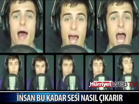 BU SESLERİ BU ÇOCUK ÇIKARTIYOR