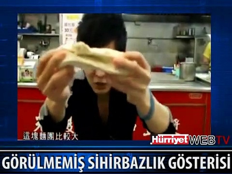 HAMURU PİŞMİŞ SOMUN YAPTI