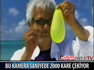 BALONLA BİLİMSEL DENEY YAPTI