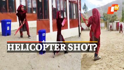 Video: Virat Kohli’s Fan Girl From Ladakh Displays Some Excellent Cricket Skills #WATCH