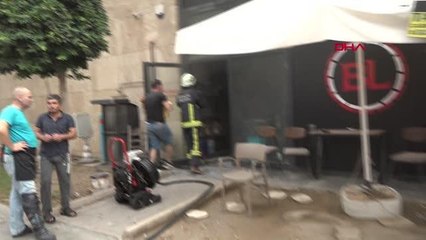 Son dakika haberi | RESTORANDA ÇIKAN BACA YANGINI KORKUTTU