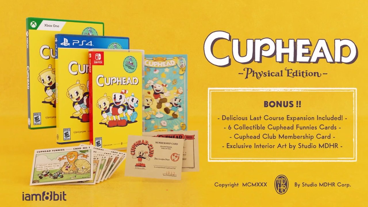Cuphead Official Physical Retail Edition Announcement Trailer
